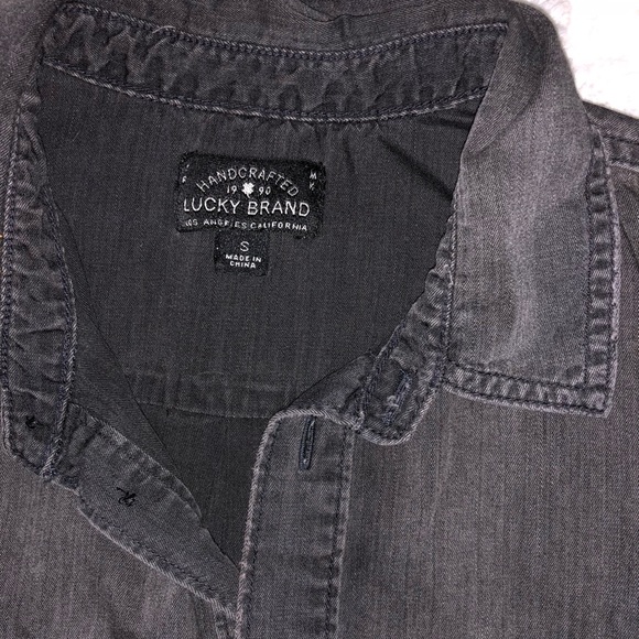 Lucky black denim dress - Picture 3 of 4